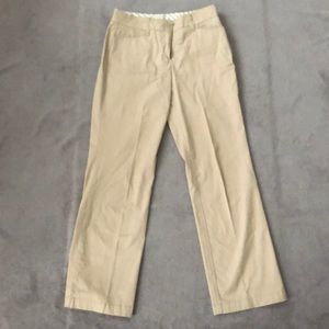 Liz Claiborne Jackie Khaki Pants Petite 2P